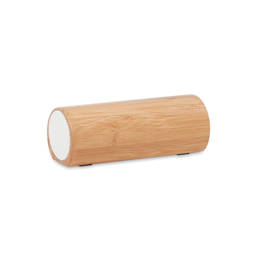 Haut-parleur sans fil 2x5W bambou