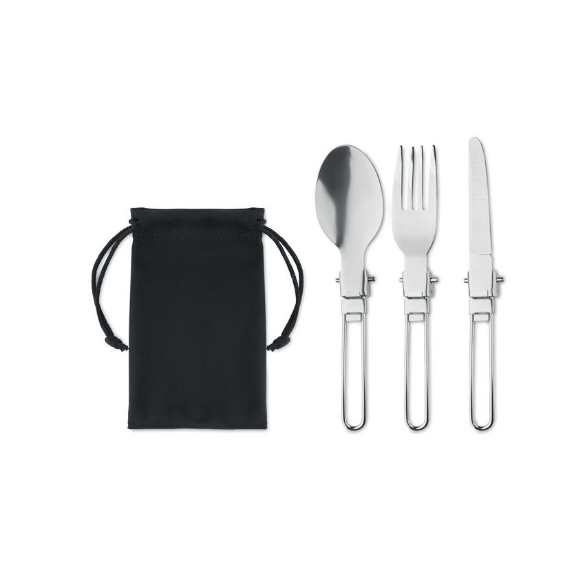 Set de 3 couverts pour le camping