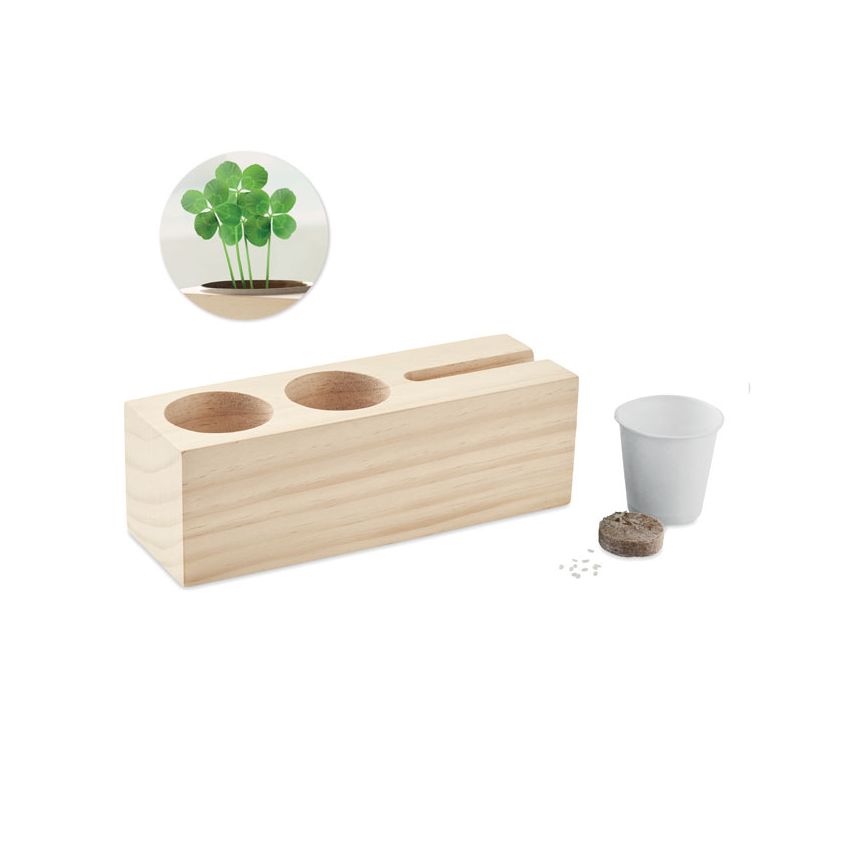 Support de table avec kit de graines