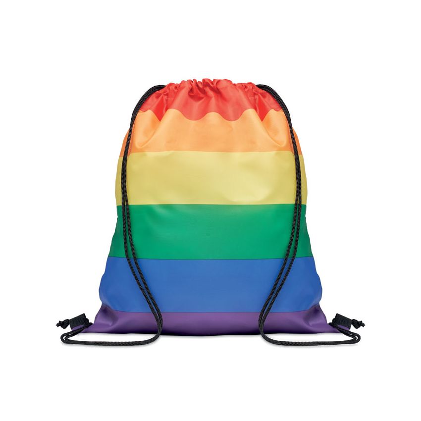 Sac à cordon RPET Rainbow