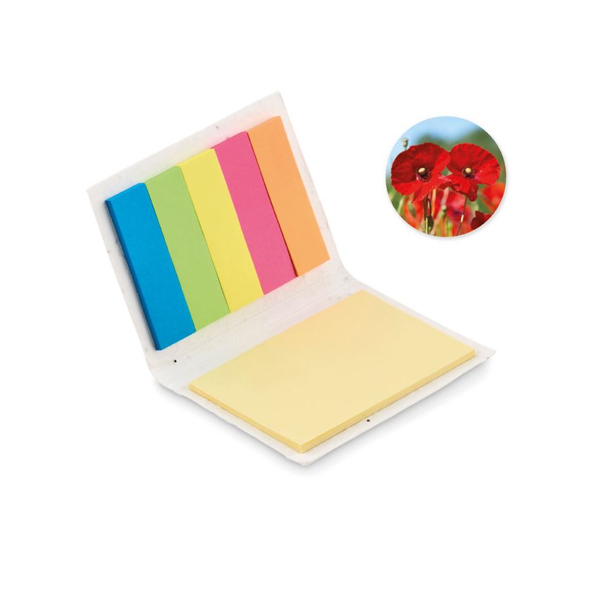 Bloc-notes en papier ensemencé