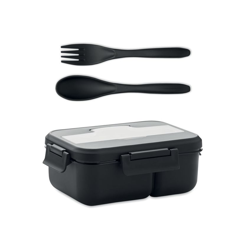 Boîte à déjeuner avec couverts en PP