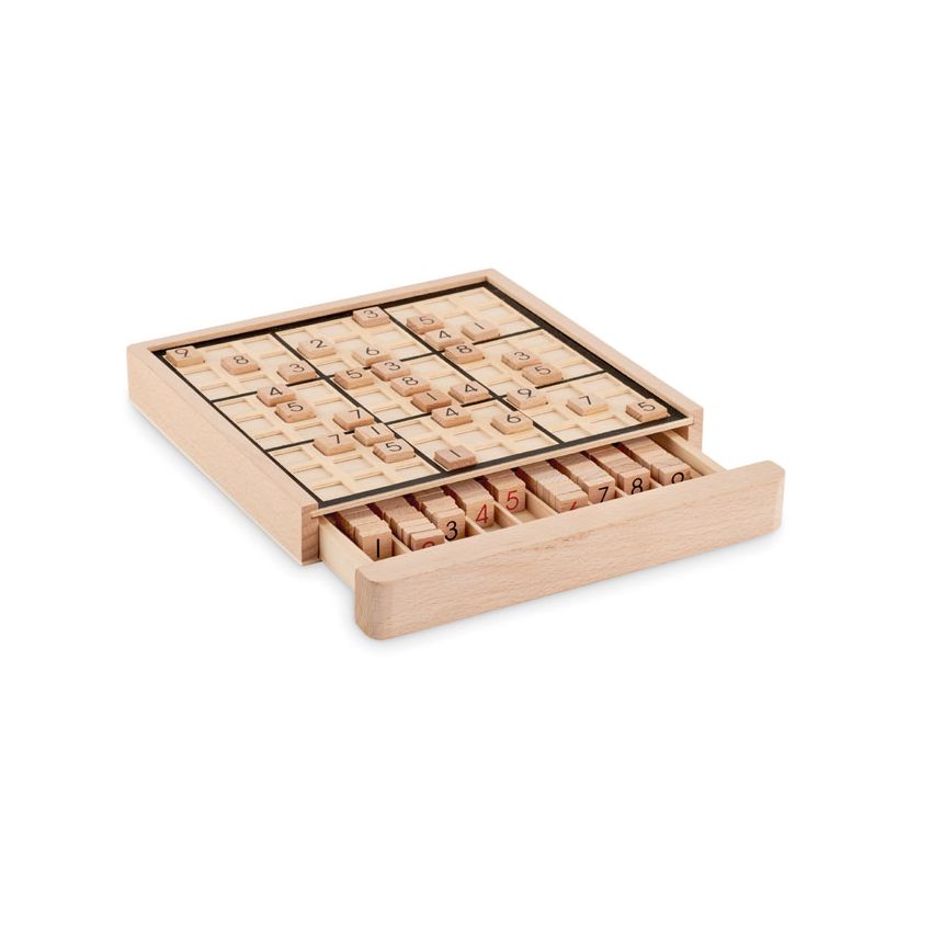 Jeu de société sudoku en bois