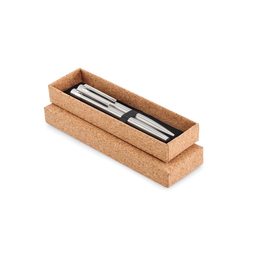 Stylos en acier inoxydable recyclé