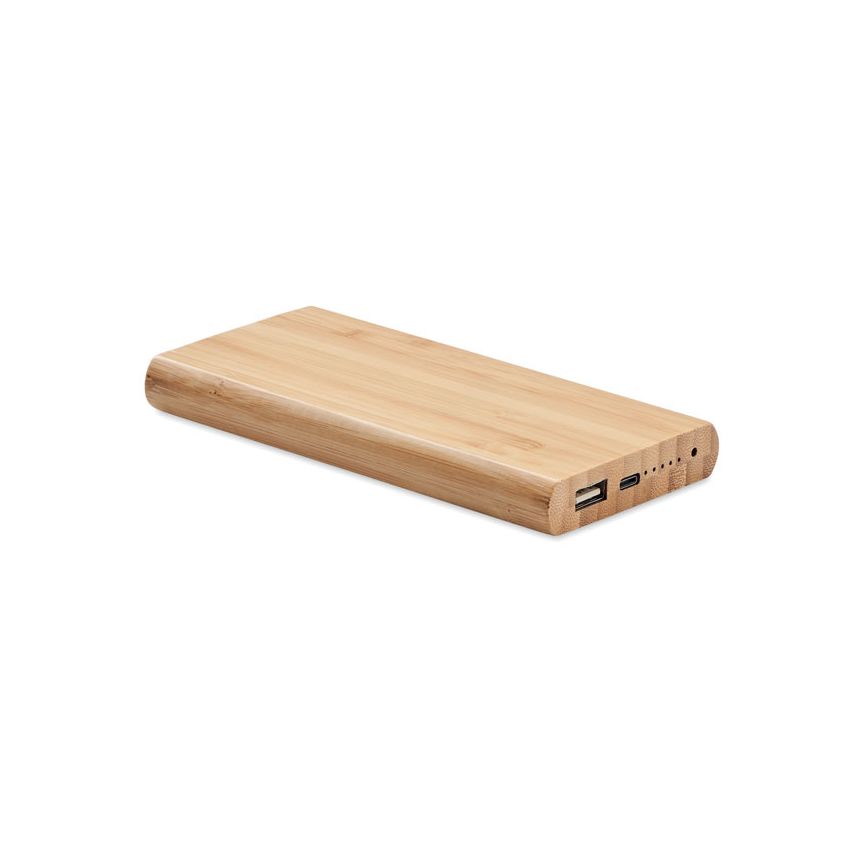 Batterie externe en bambou 6000 mAh
