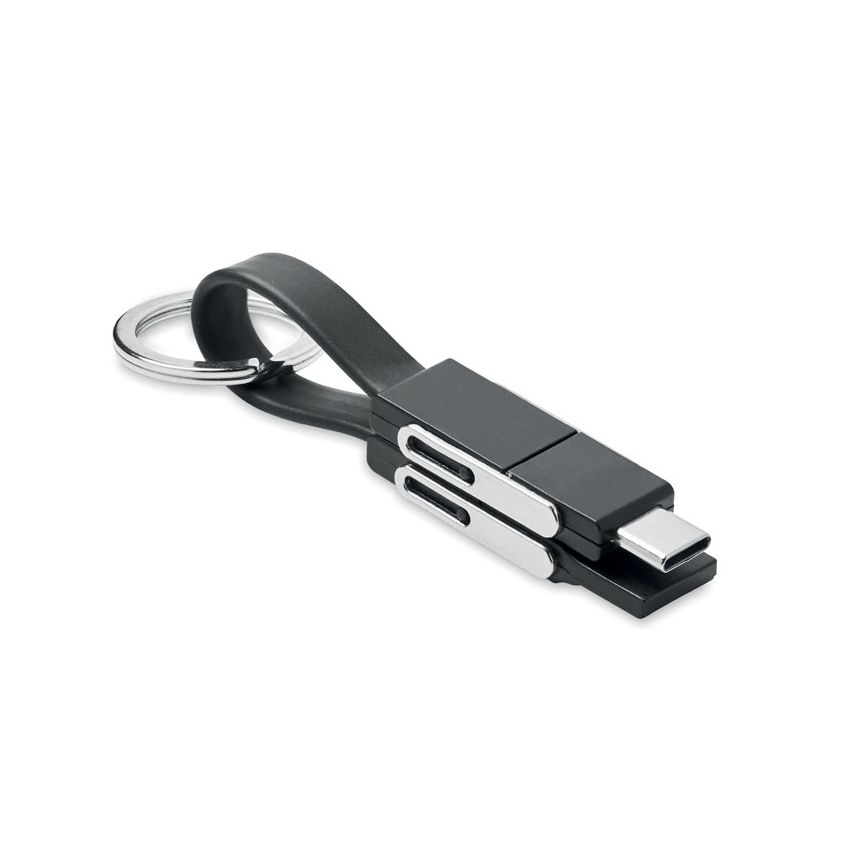 Porte-clés avec câble 4 en 1