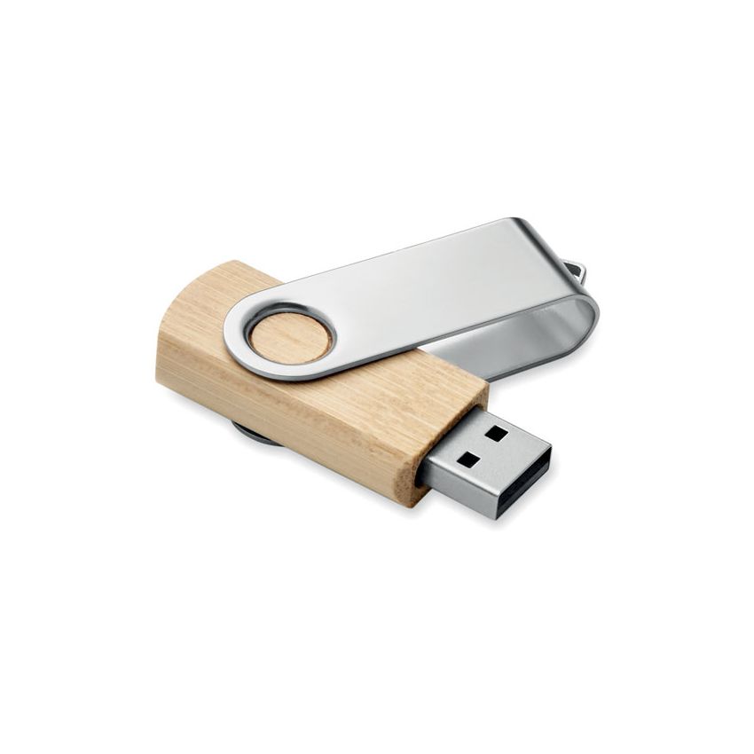 Clé USB en bambou Techmate 16 Go     MO6898-40