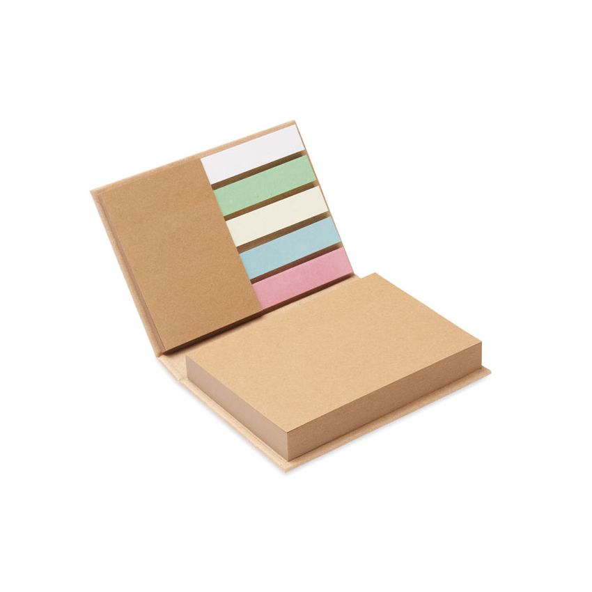 Ensemble de notes adhésives recyclées