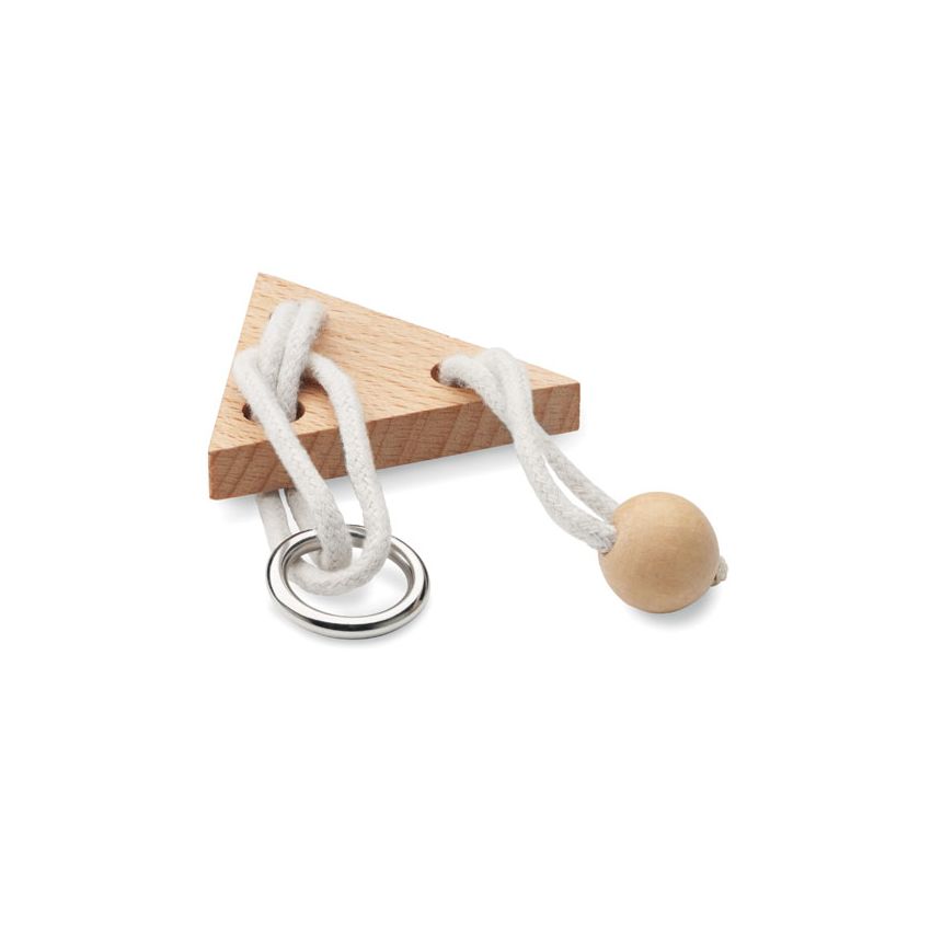 Jeu de triangle en bois