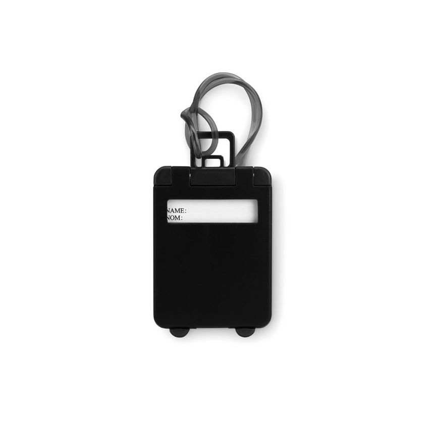 Étiquette de bagage en plastique