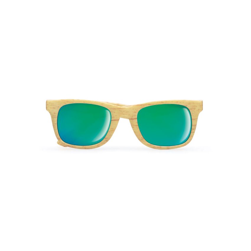 Lunettes de soleil en bois