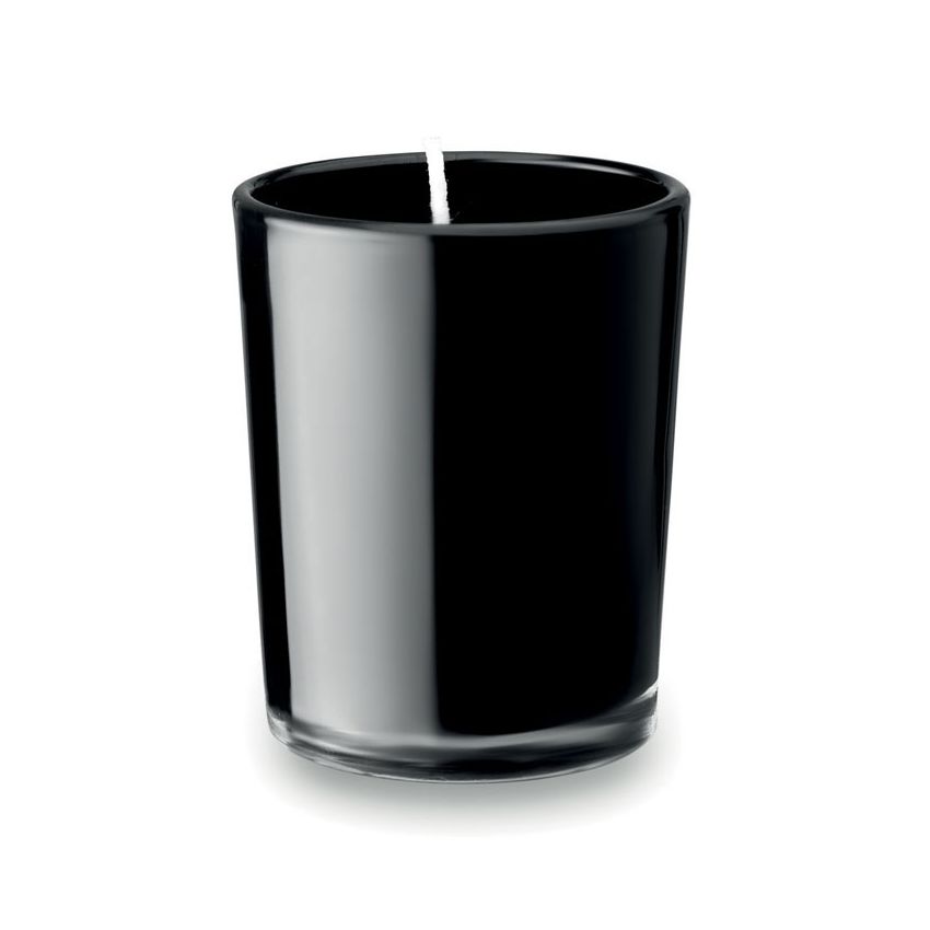 Petite bougie en verre