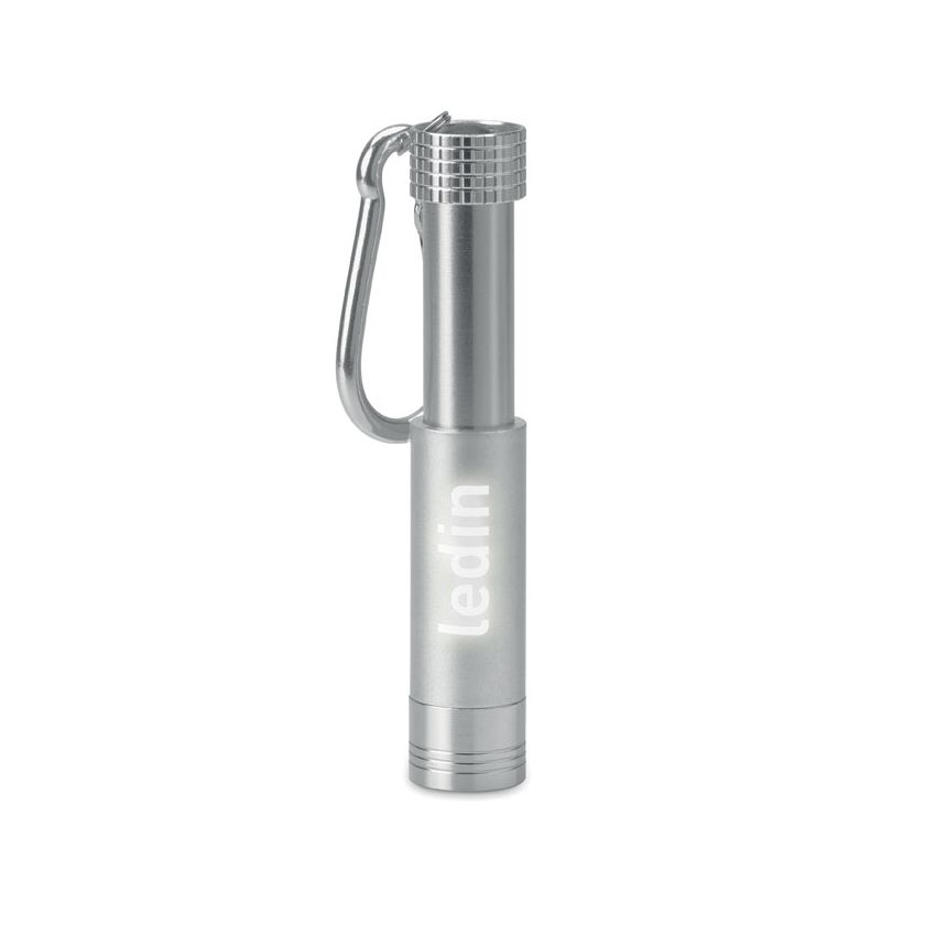 Porte-clés LED aluminium/ABS