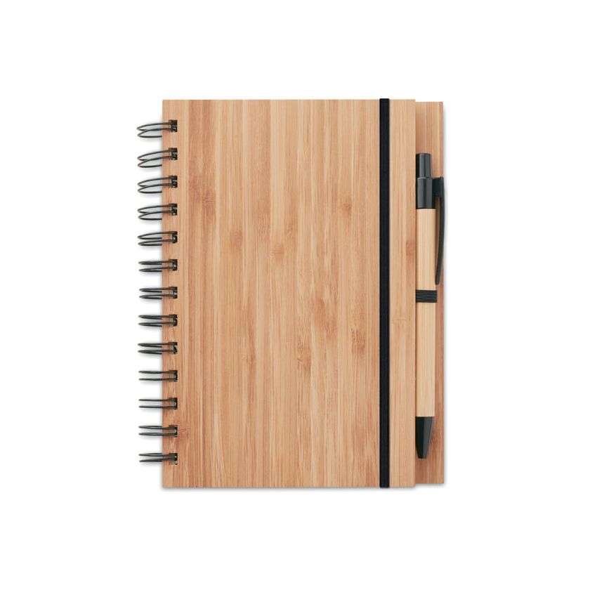 Bloc-notes en bambou