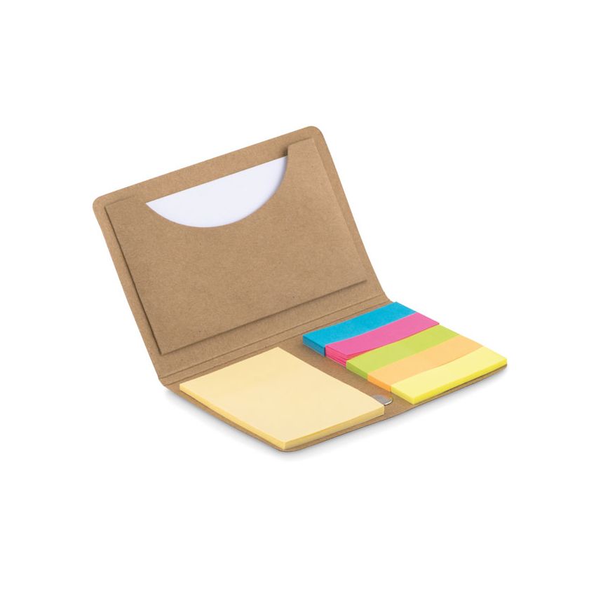 Porte-cartes notes adhésives