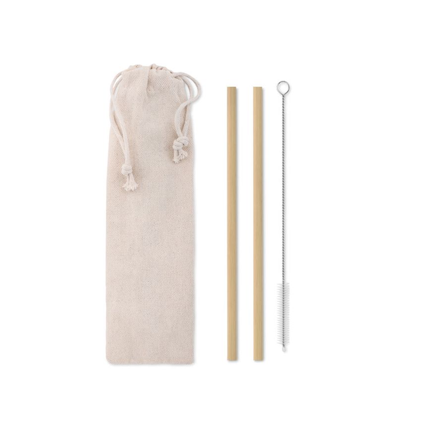 Sac à brosse en bambou tressé