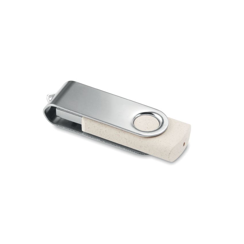 Clé USB 16 Go en paille de blé