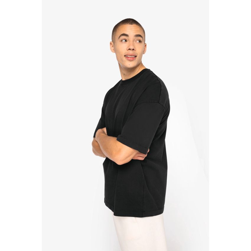 T-shirt éco-responsable aspect délavé oversize pour homme