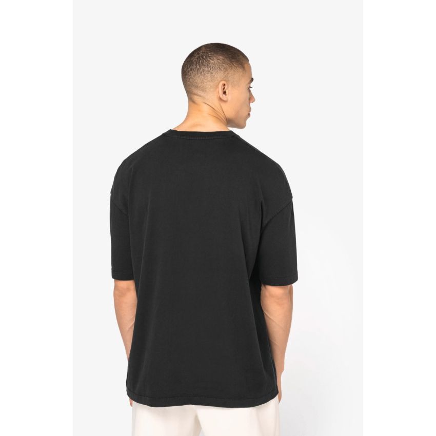 T-shirt éco-responsable aspect délavé oversize pour homme