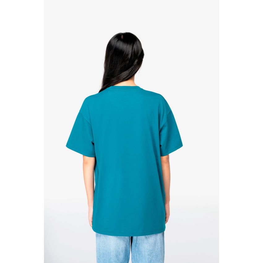 T-shirt éco-responsable à épaules tombantes unisexe