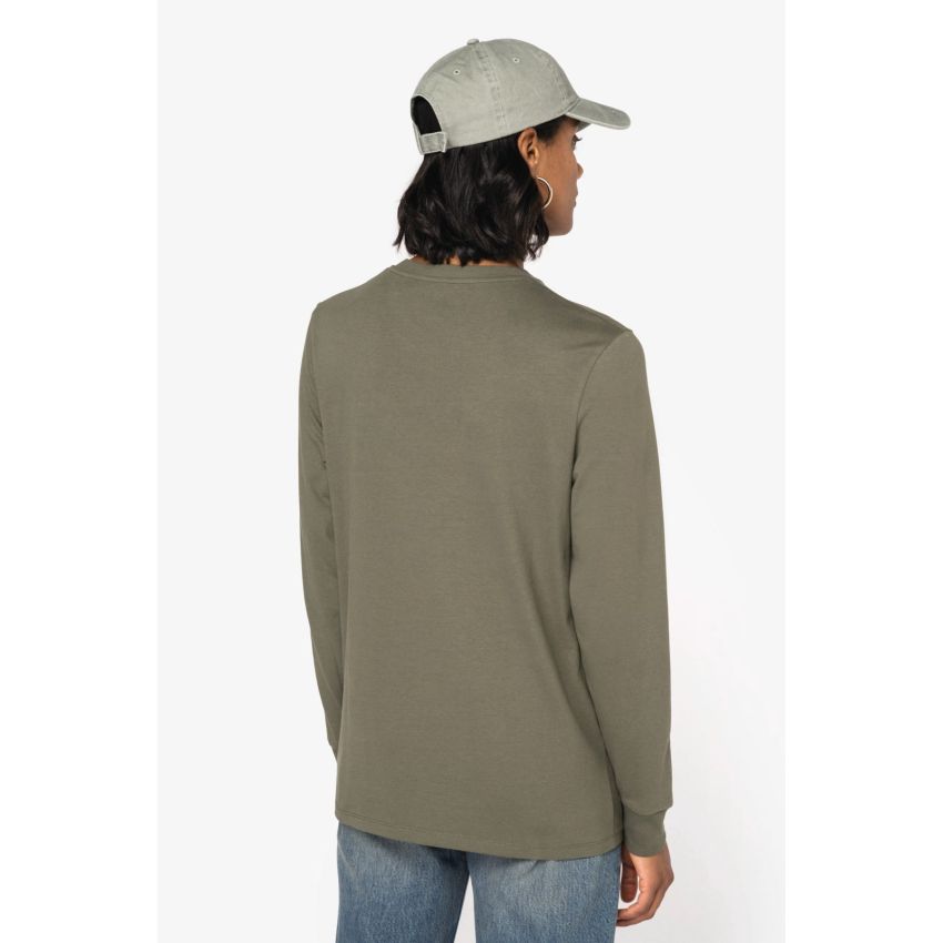 T-shirt éco-responsable à manches longues unisexe