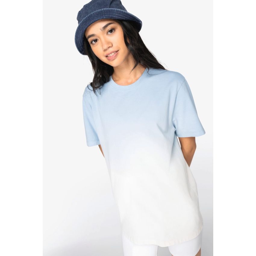 T-shirt éco-responsable Dip Dye unisexe