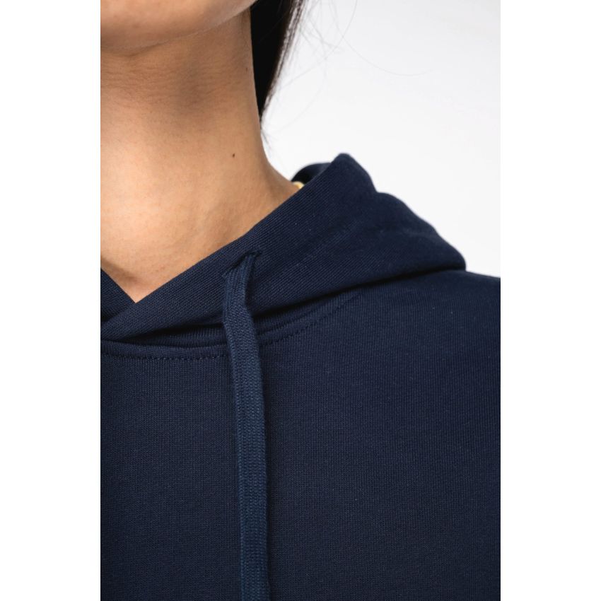 Sweat éco-responsable à capuche et épaules tombantes en French Terry unisexe