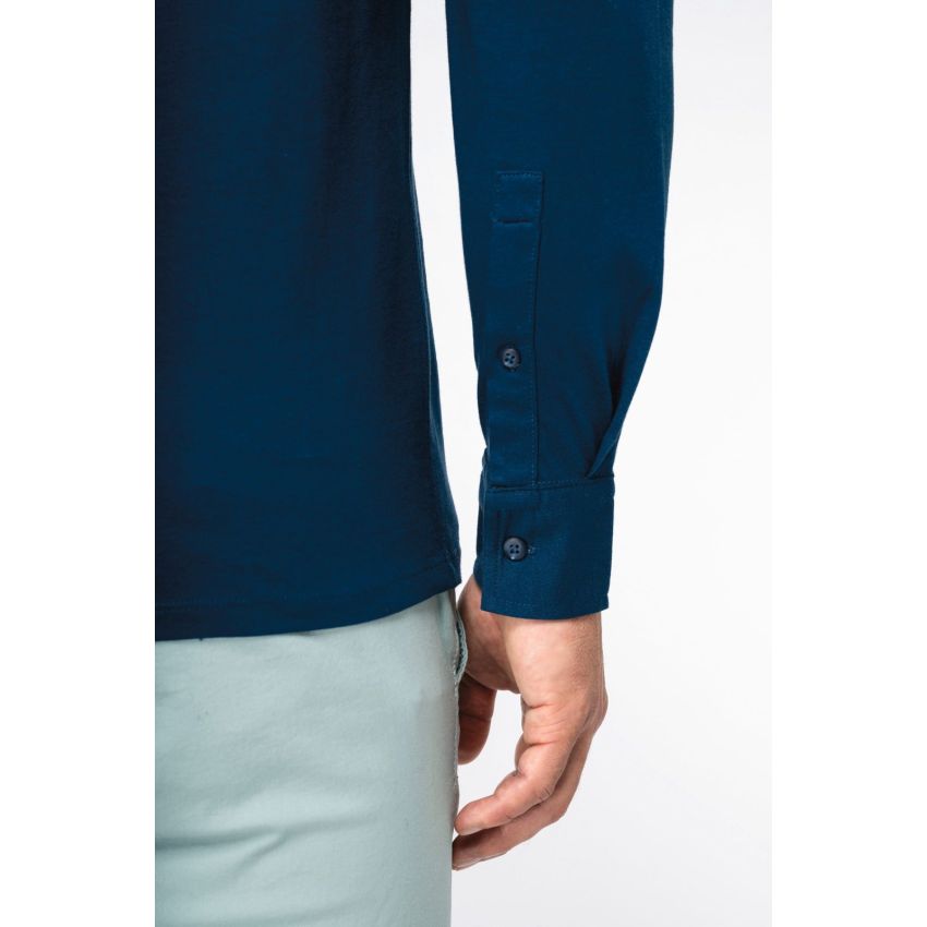 Chemise éco-responsable en jersey pour homme