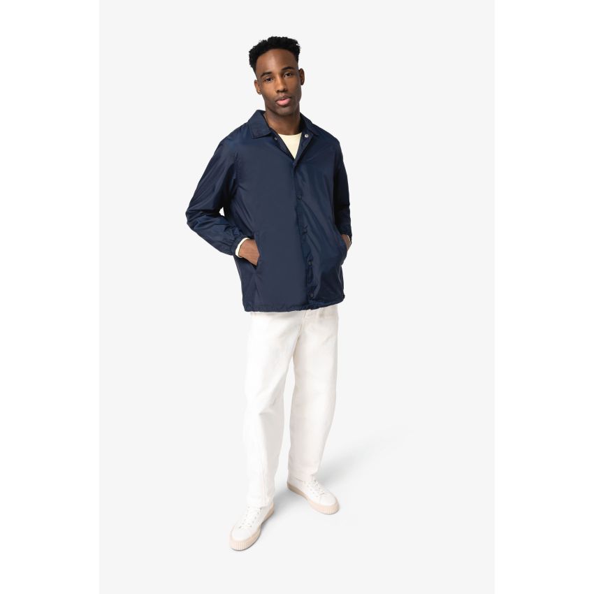Blouson éco-responsable coupe-vent unisexe