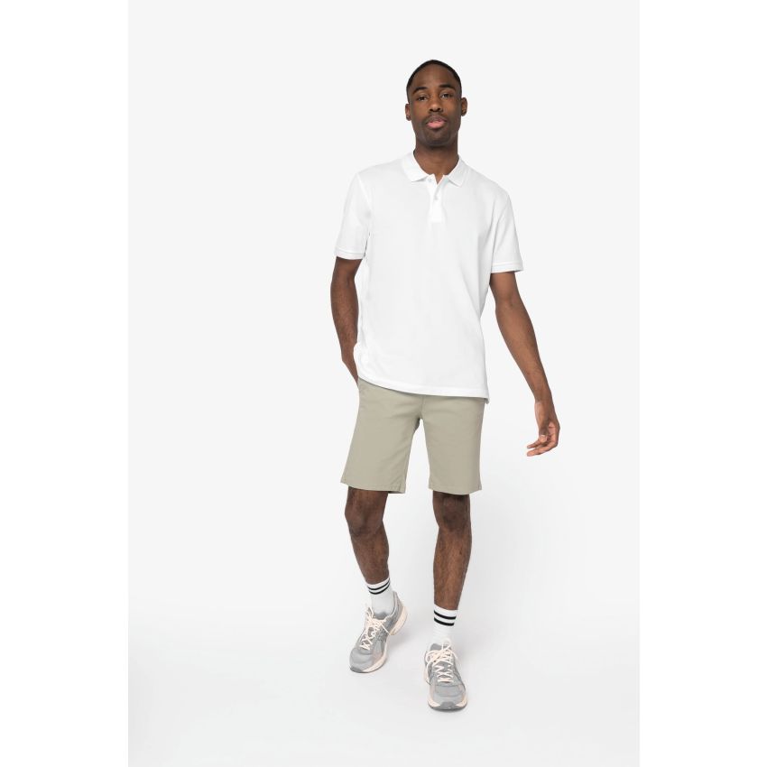 Bermuda chino éco-responsable pour homme