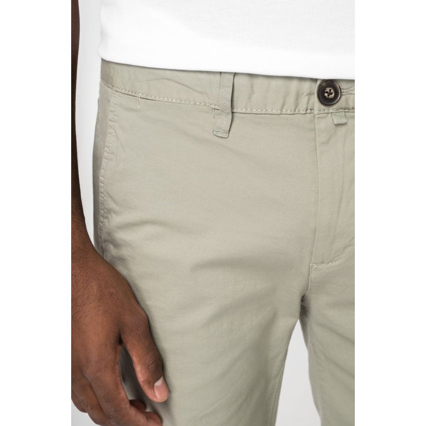 Bermuda chino éco-responsable pour homme