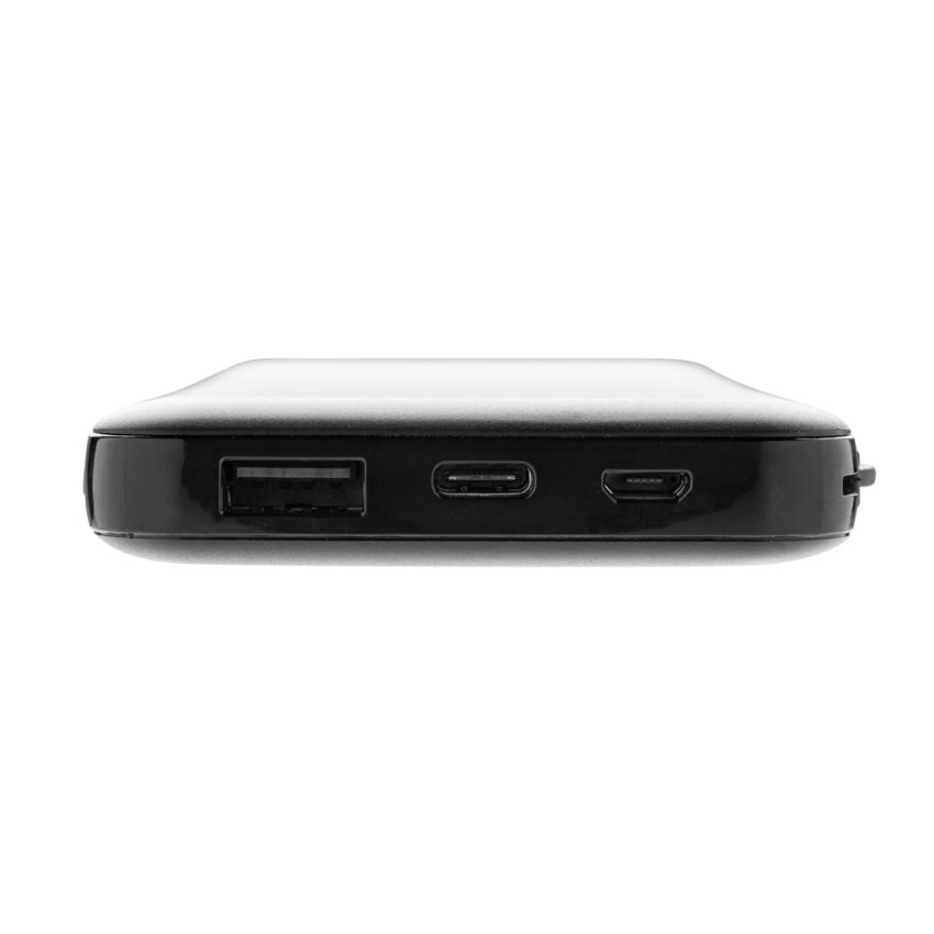 Batterie externe RCS en plastique recyclé 10 000 mAh avec câble intégré