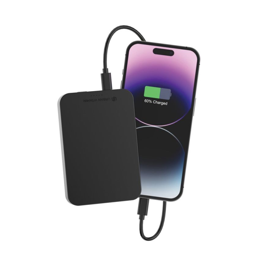 Batterie externe Compton RCS plastique recyclé/aluminium 10 000 mAh