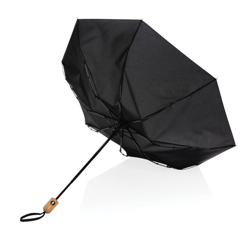 Parapluie automatique RPET 190T bambou de 21