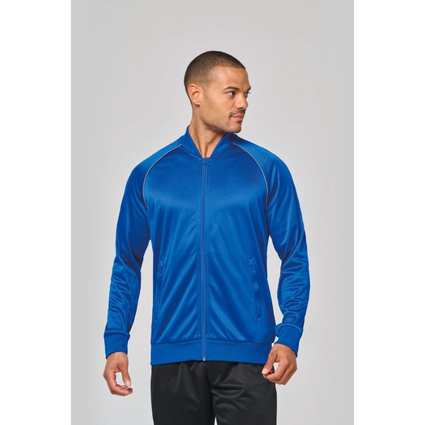 Veste de survêtement à rayures unisexe