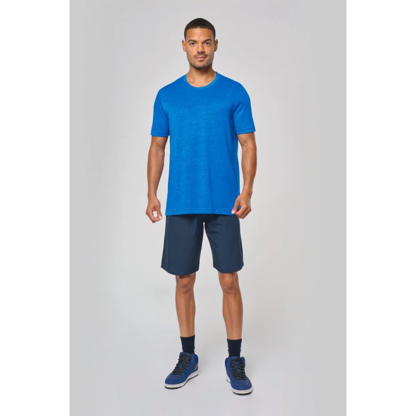 T-shirt de sport en mélange triblend