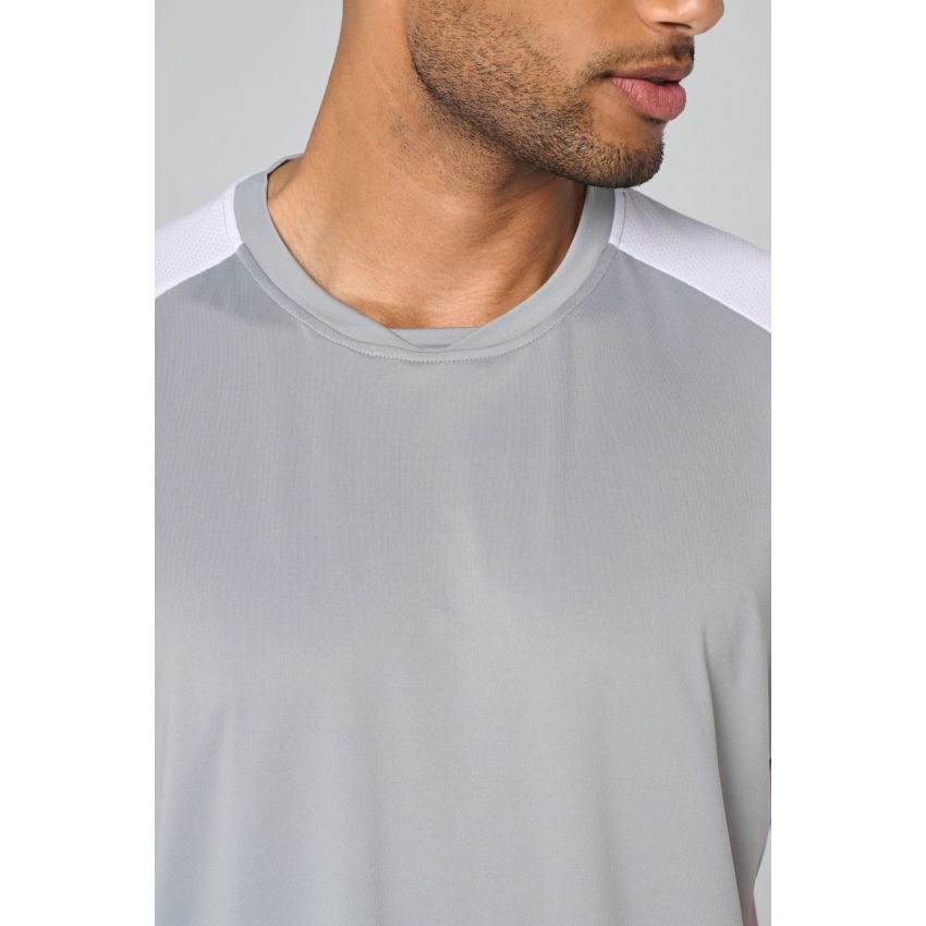 T-shirt de padel bicolore à manches raglan pour homme