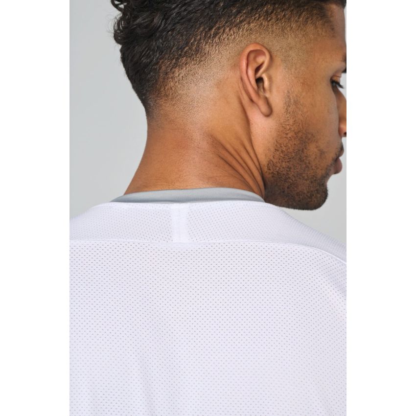 T-shirt de padel bicolore à manches raglan pour homme