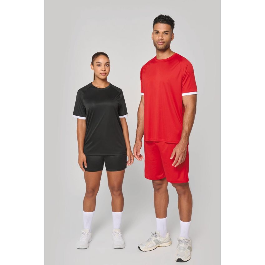 T-shirt multisport en polyester unisexe