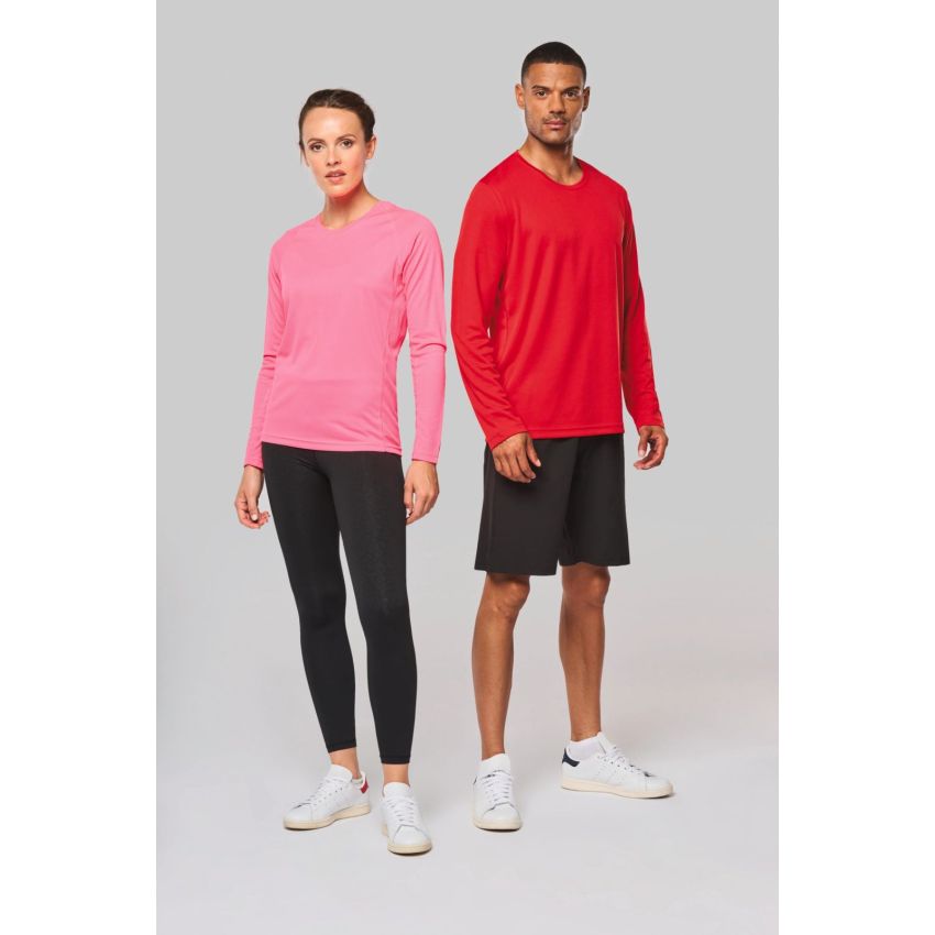 T-shirt de sport à manches longues pour femme