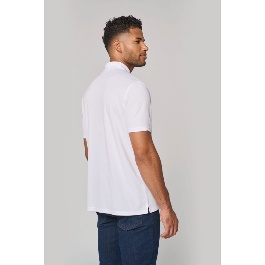 Polo de sport homme avec demi-fermeture