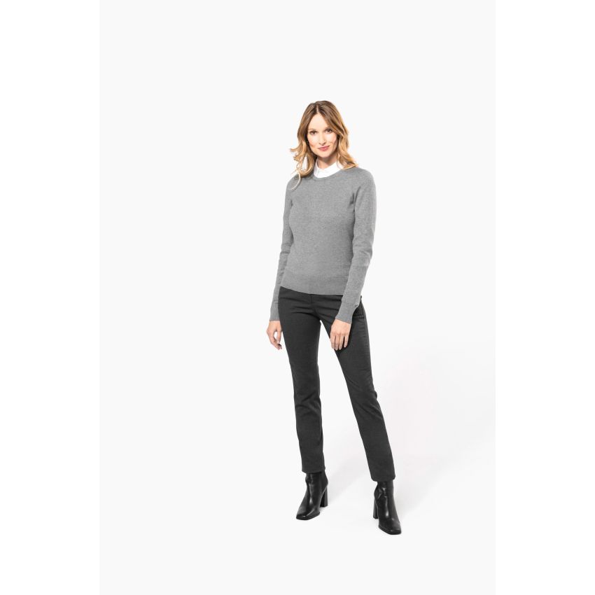 T-shirt femme en Supima® à col rond