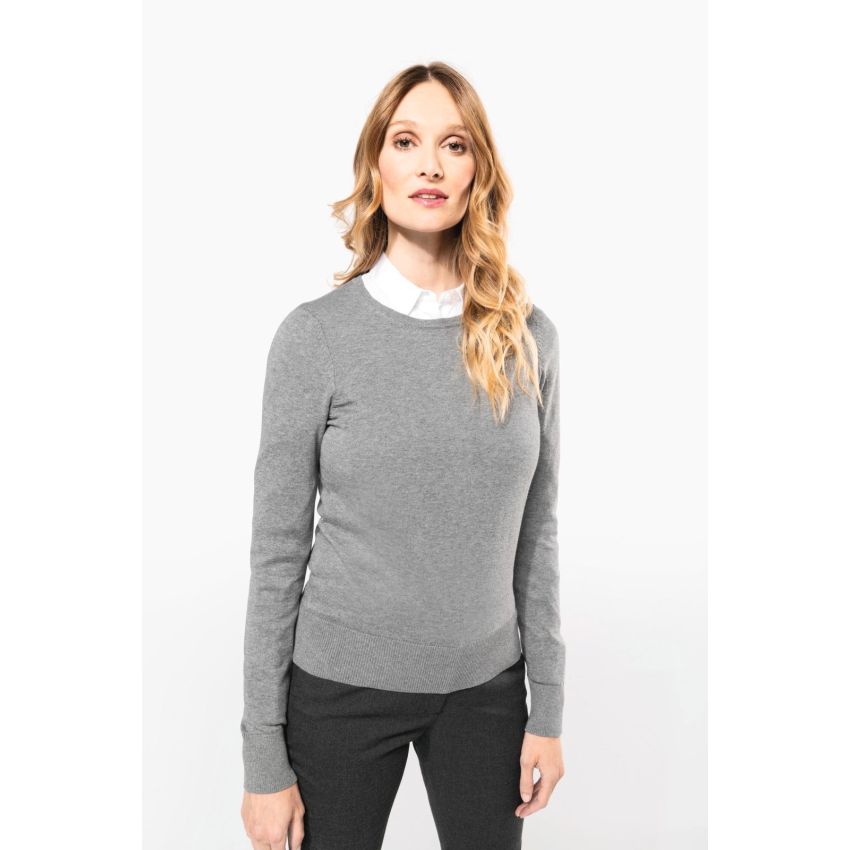 T-shirt femme en Supima® à col rond