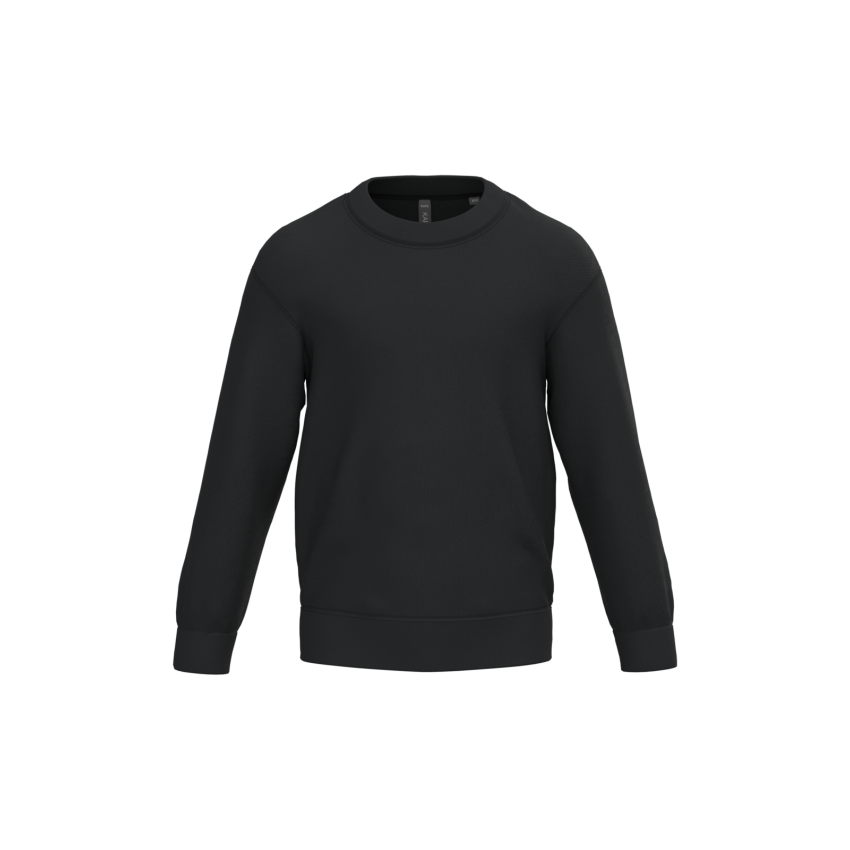 Sweat-shirt enfant à col rond