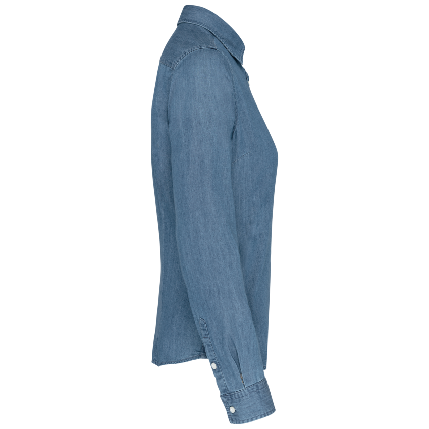 Chemise en denim pour femme