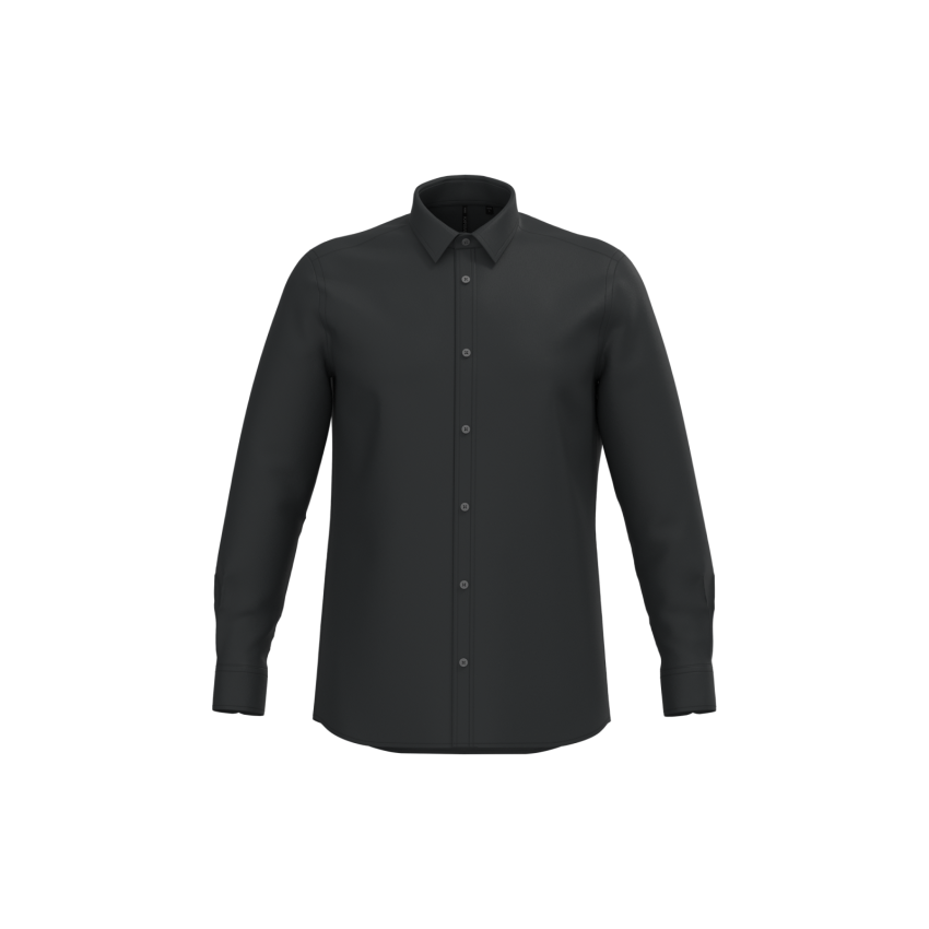 Chemise en popeline polycoton facile d'entretien pour homme