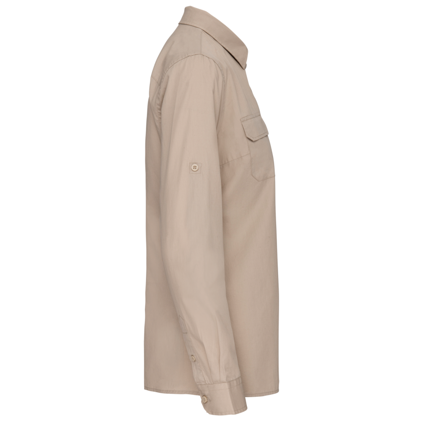 Chemise Safari femme à manches longues