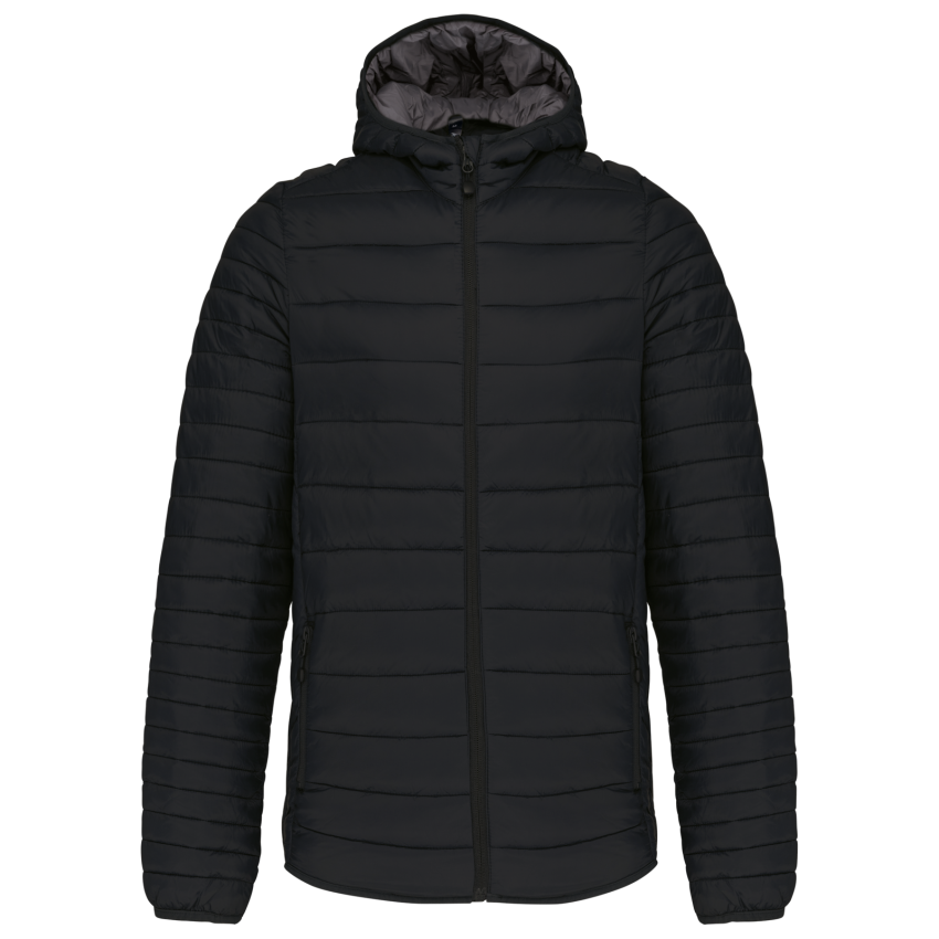 Blouson matelassé léger avec capuche