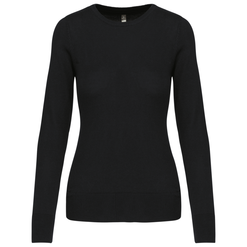 Pull femme col rond