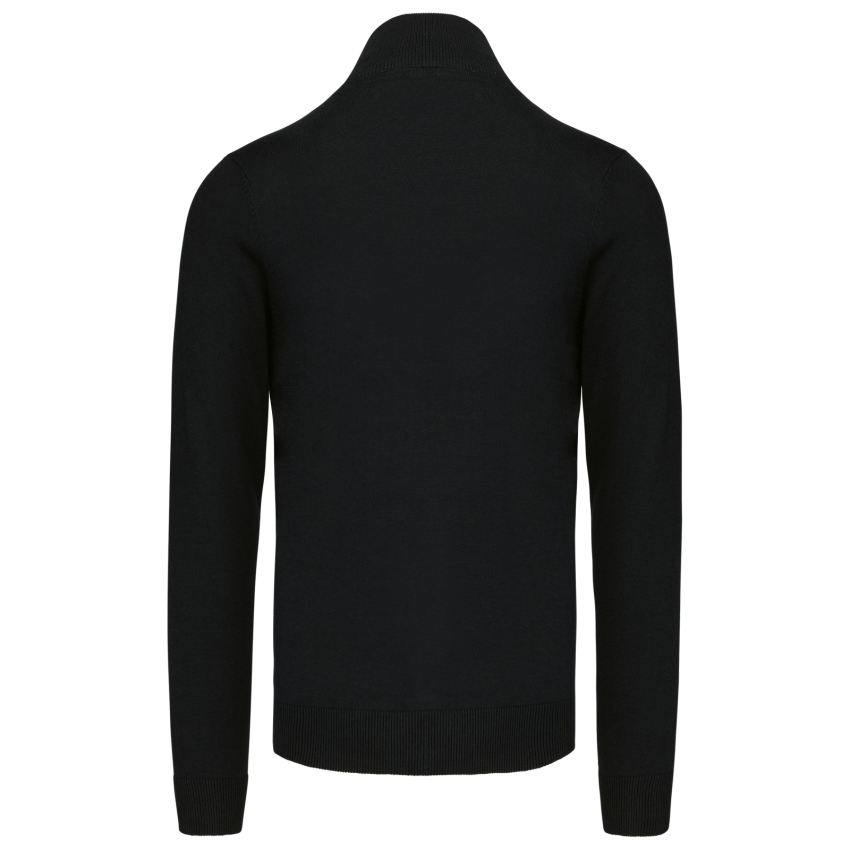 Pull en maille à demi-zip